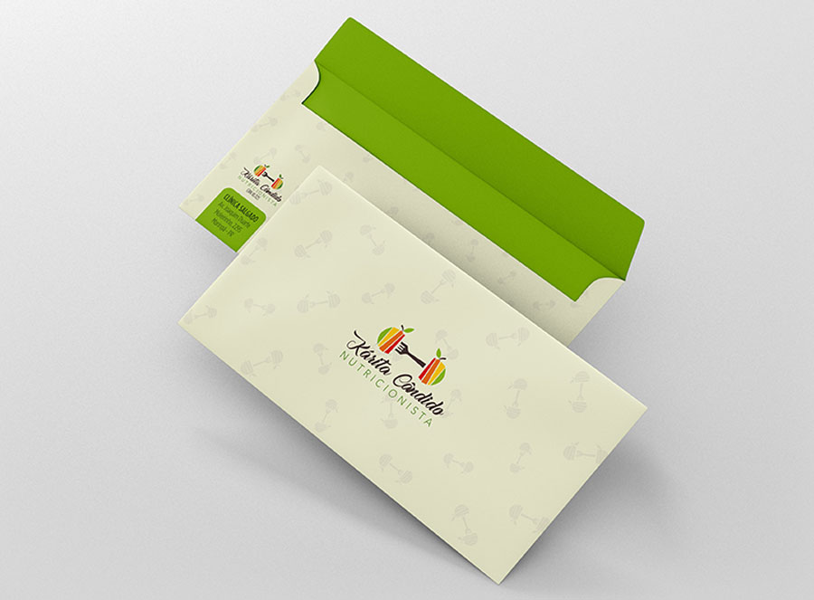 nutricionista envelope