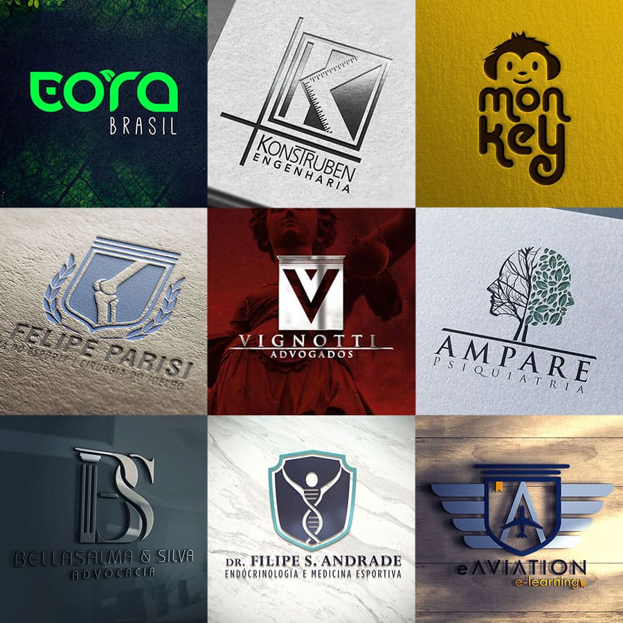 Logo, logotipos logomarcas em Itatiaia