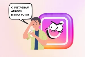 O Instagram apagou minha foto